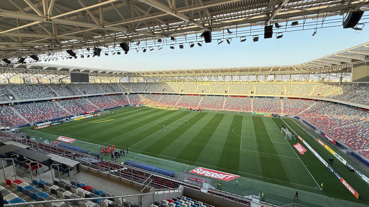 FCSB - Farul, imagini înainte de meci