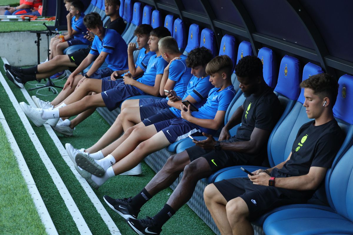 FCSB - Farul, imagini înainte de meci