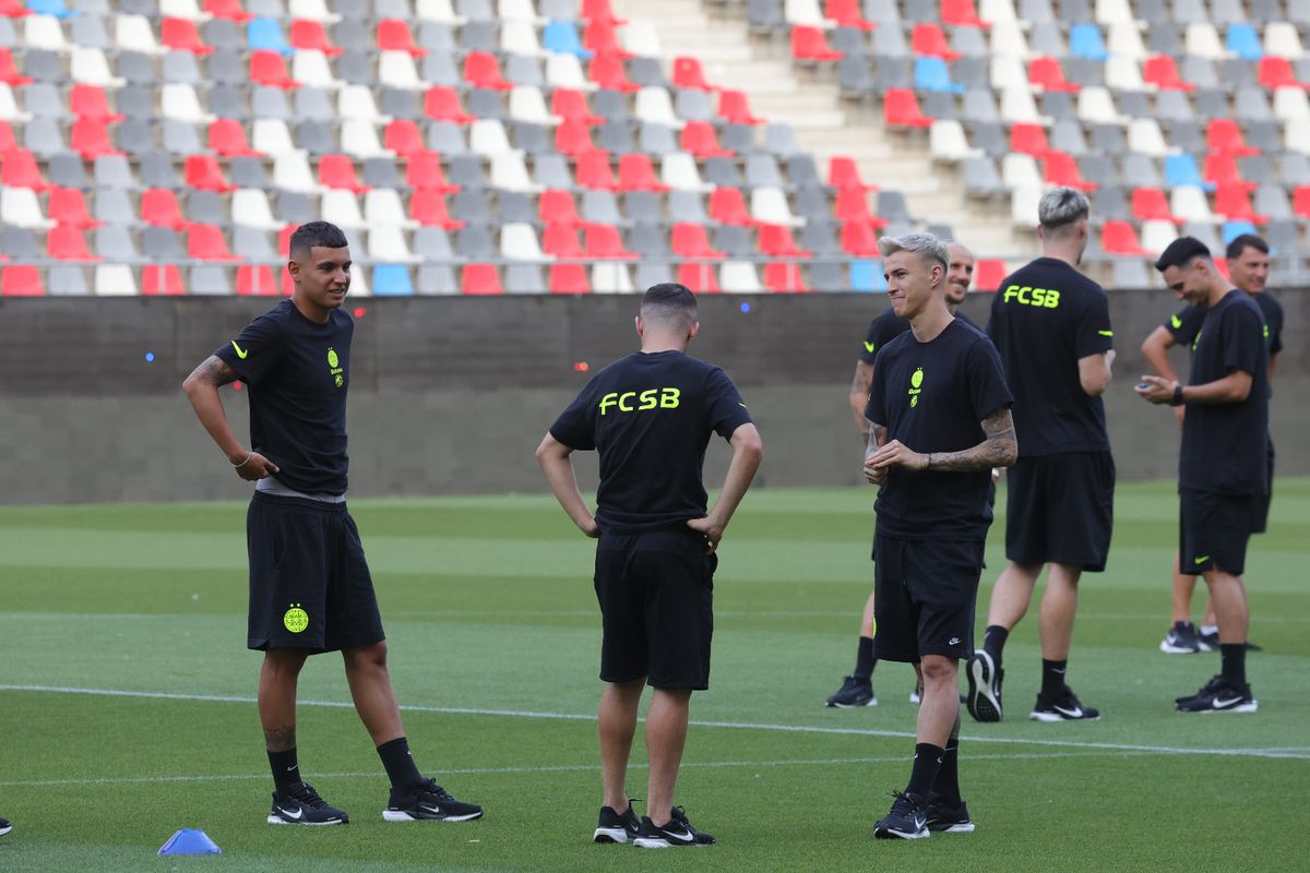 FCSB - Farul, imagini înainte de meci