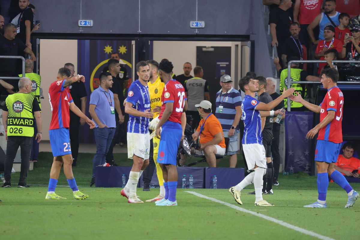 Ce s-a întâmplat pe teren după FCSB - Farul