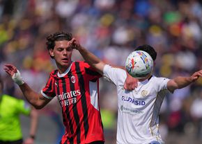 Matteo Duțu, din nou pe teren pentru AC Milan, în amicalul cu Liverpool, la debutul lui Wirtz