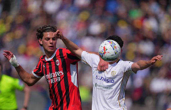 Matteo Duțu, din nou pe teren pentru AC Milan, în amicalul cu Liverpool, la debutul lui Wirtz