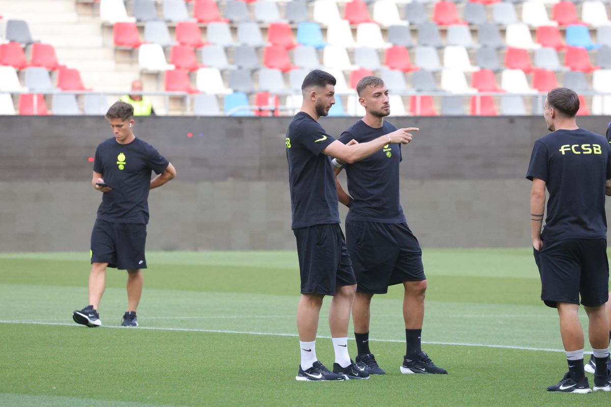 FCSB - Farul, imagini înainte de meci