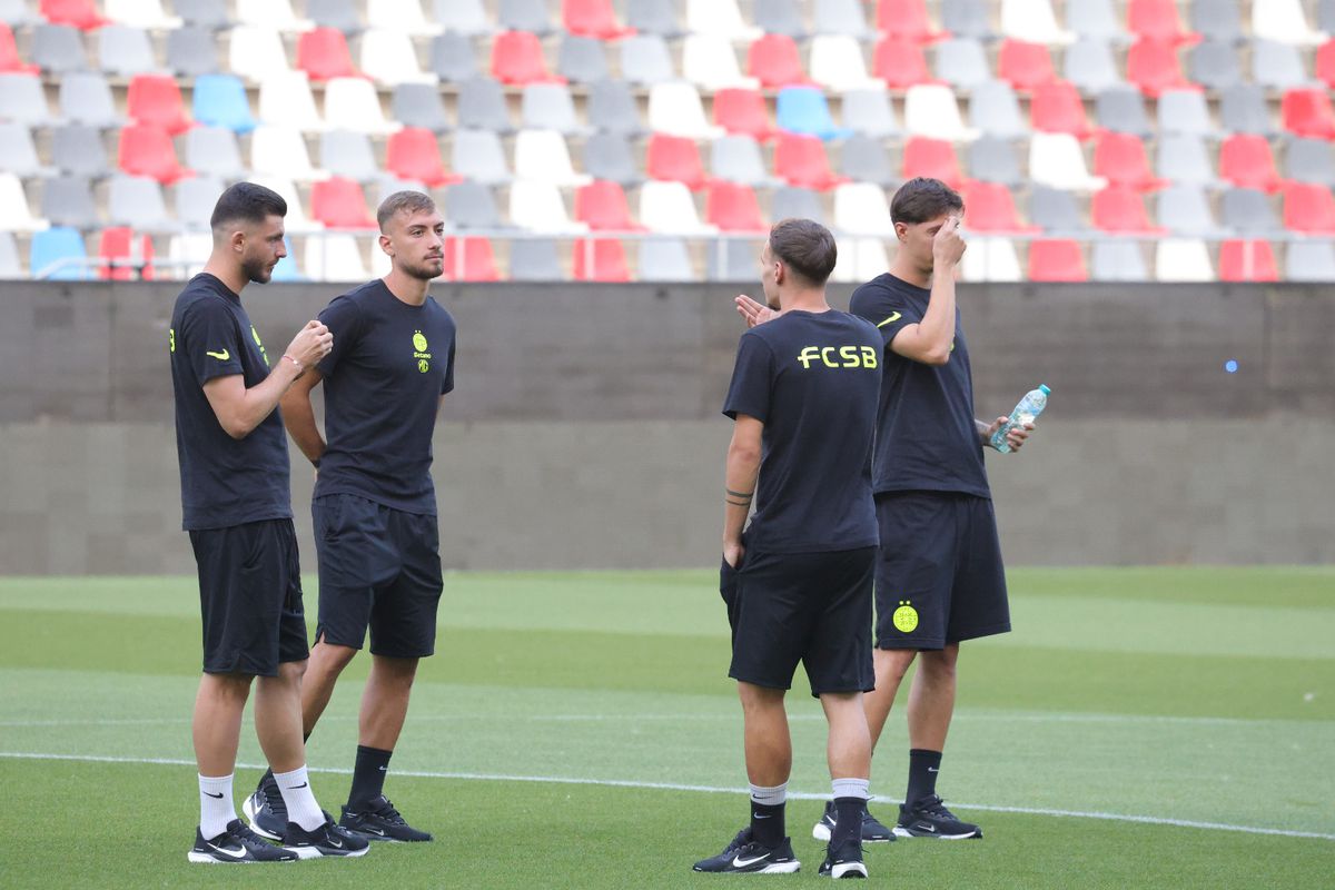 FCSB - Farul, imagini înainte de meci