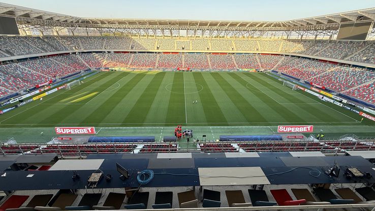 Stadionul Steaua înainte de FCSB - Farul // foto: Andrei Crăițoiu (GSP)