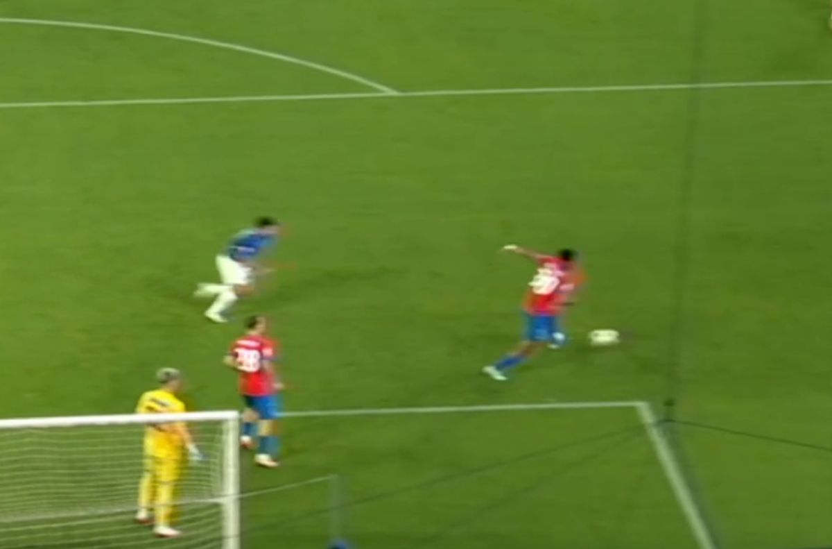 Penalty comis de Siyabonga Ngezana în FCSB - Farul