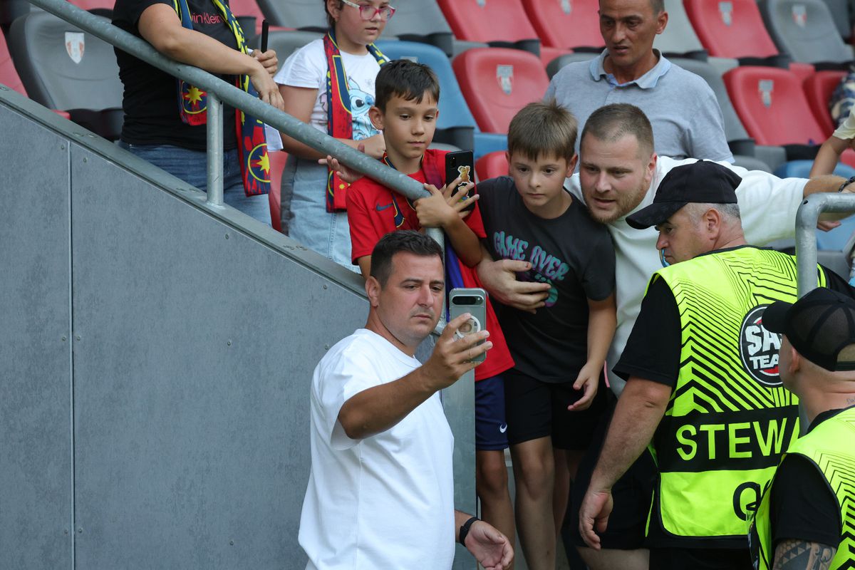 FCSB - Farul, imagini înainte de meci