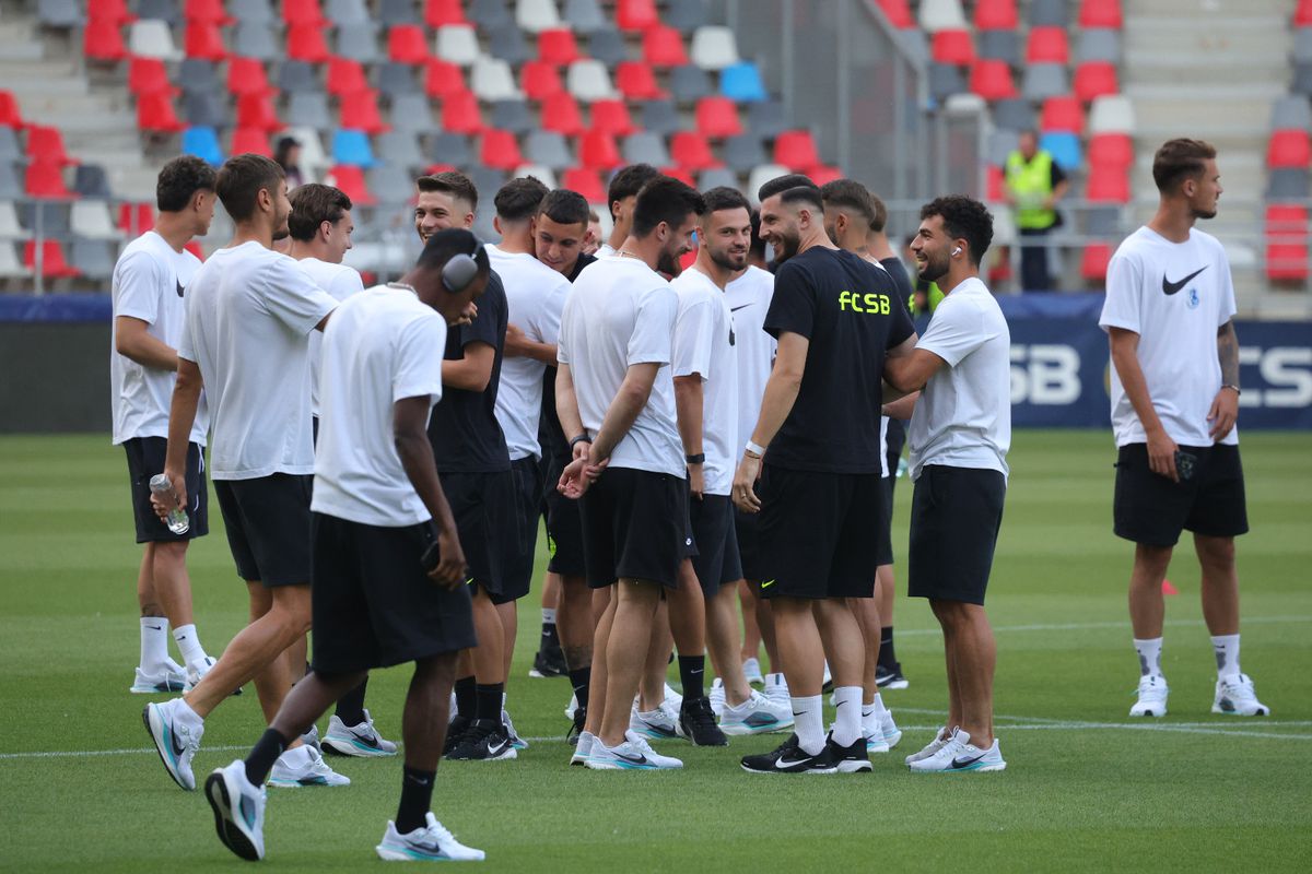 FCSB - Farul, imagini înainte de meci