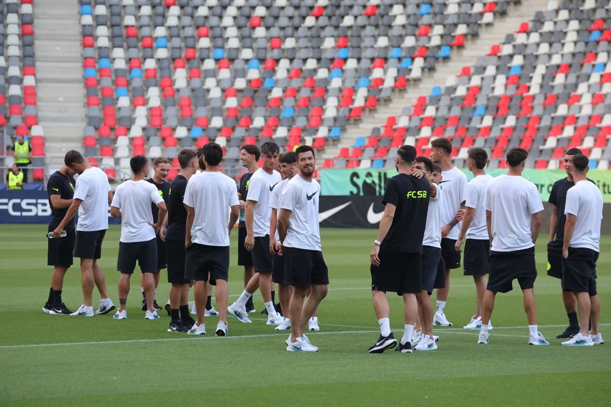 FCSB - Farul, imagini înainte de meci