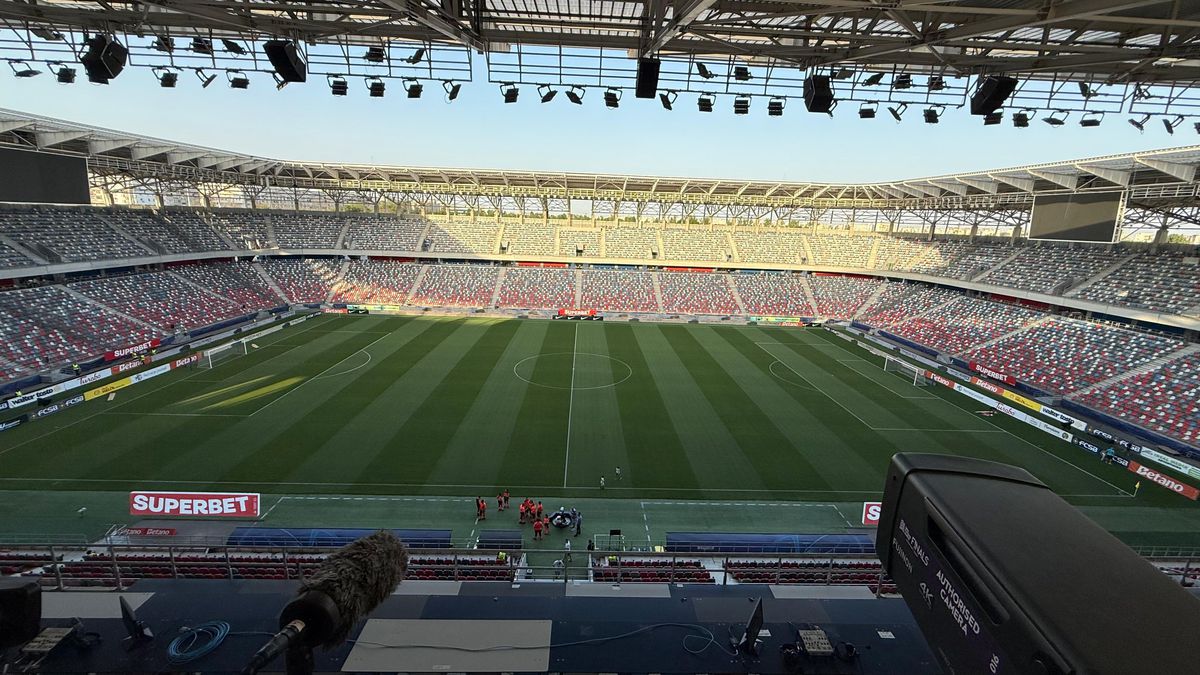 FCSB - Farul, imagini înainte de meci