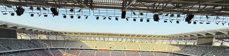 Stadionul Steaua înainte de FCSB - Farul // foto: Andrei Crăițoiu (GSP)