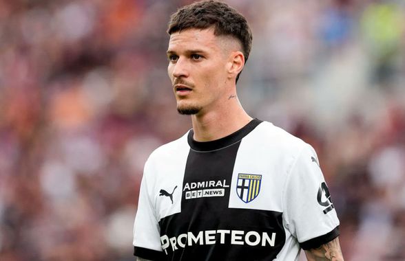 Cel mai slab! Nota lui Dennis Man, titular la Parma în amicalul cu nemții