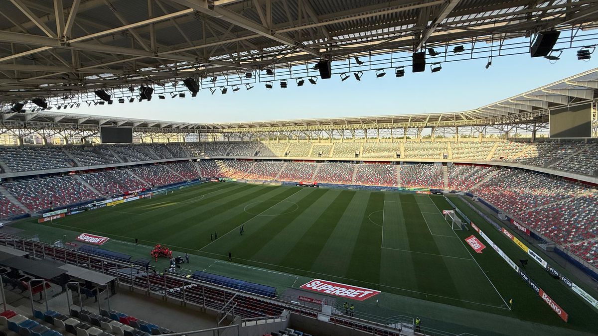 FCSB - Farul, imagini înainte de meci