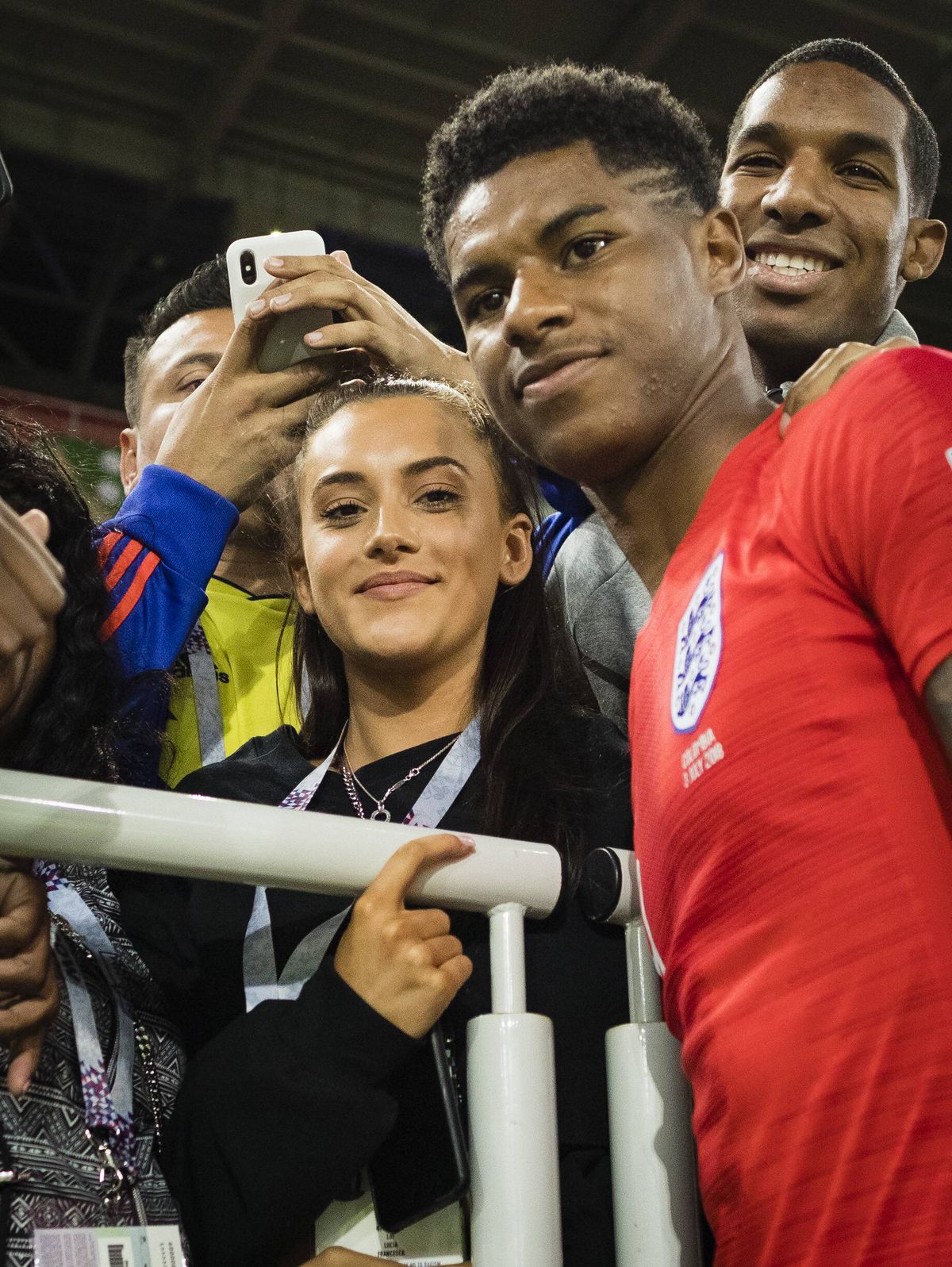 Marcus Rashford și Lucia Loi