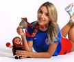 Bernadette Szocs, cu medalia de argint de la Mondiale/ foto: Steaua București