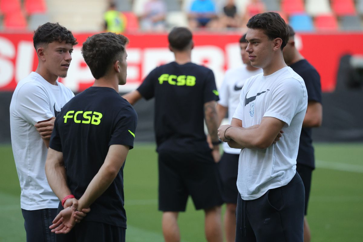 FCSB - Farul, imagini înainte de meci