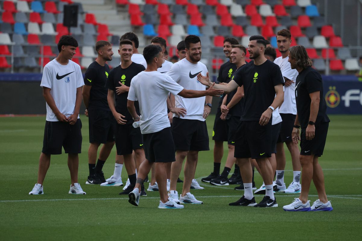 FCSB - Farul, imagini înainte de meci