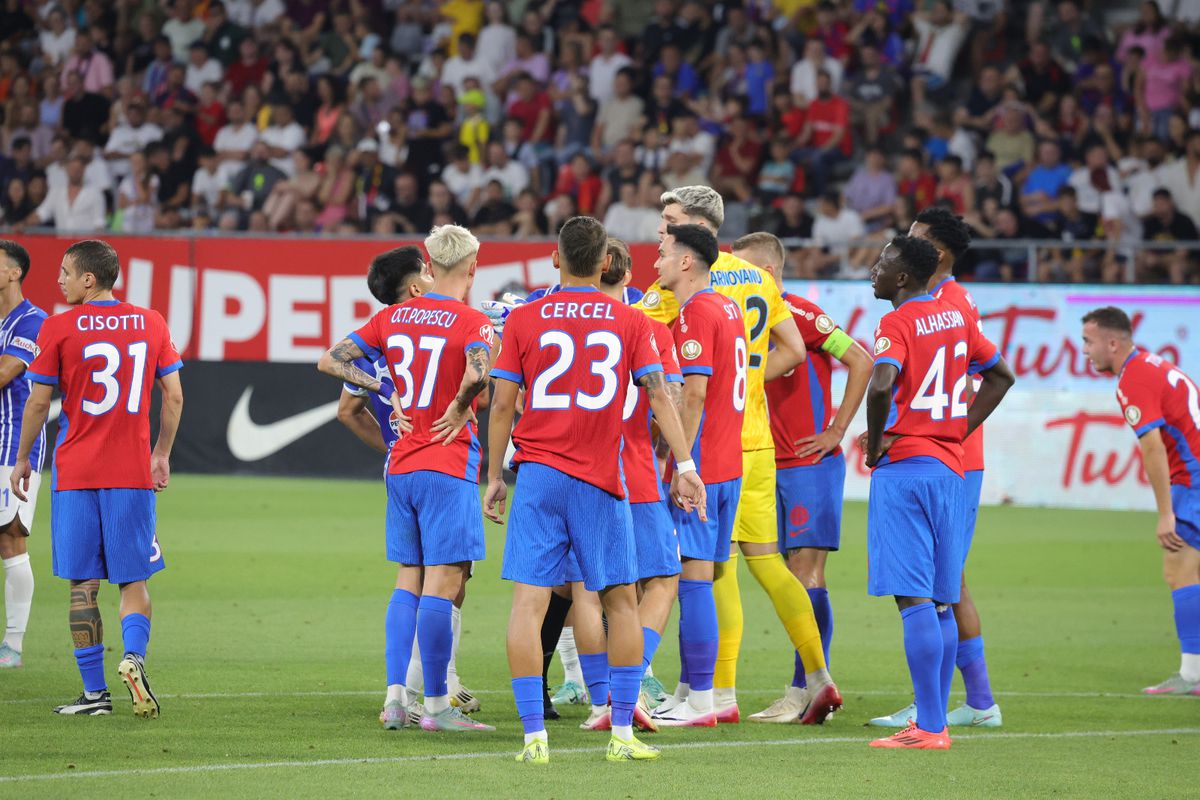 Ștefan Târnovanu, cartonaș roșu în FCSB - Farul