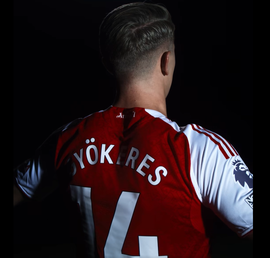 S-a terminat! Viktor Gyokeres a fost prezentat la Arsenal și va purta numărul unei legende