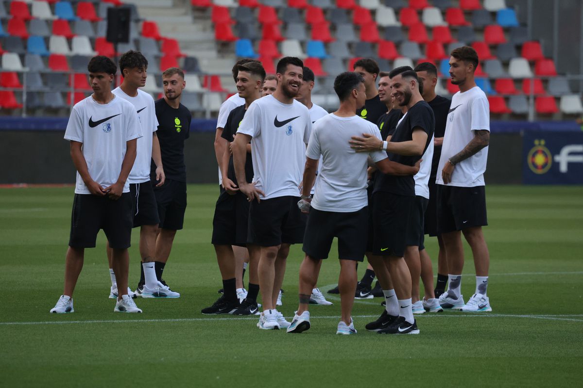 FCSB - Farul, imagini înainte de meci