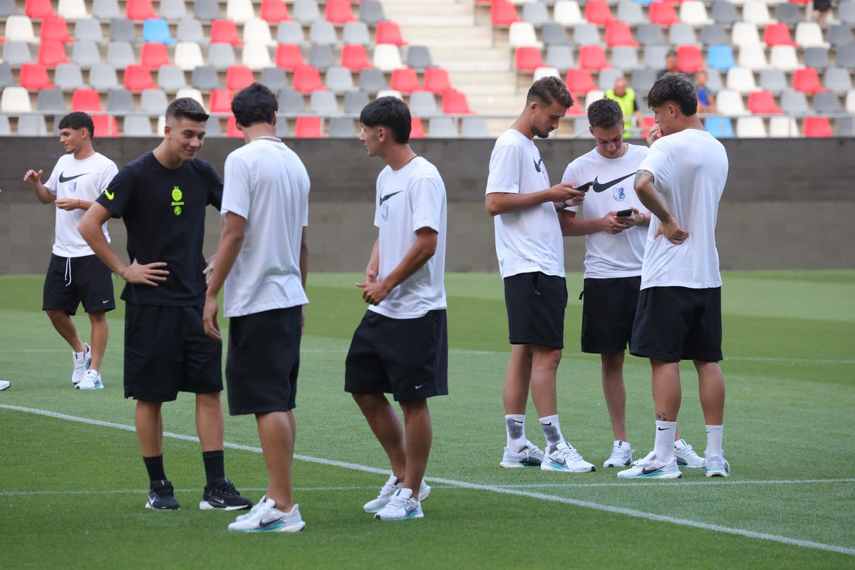 FCSB - Farul, imagini înainte de meci