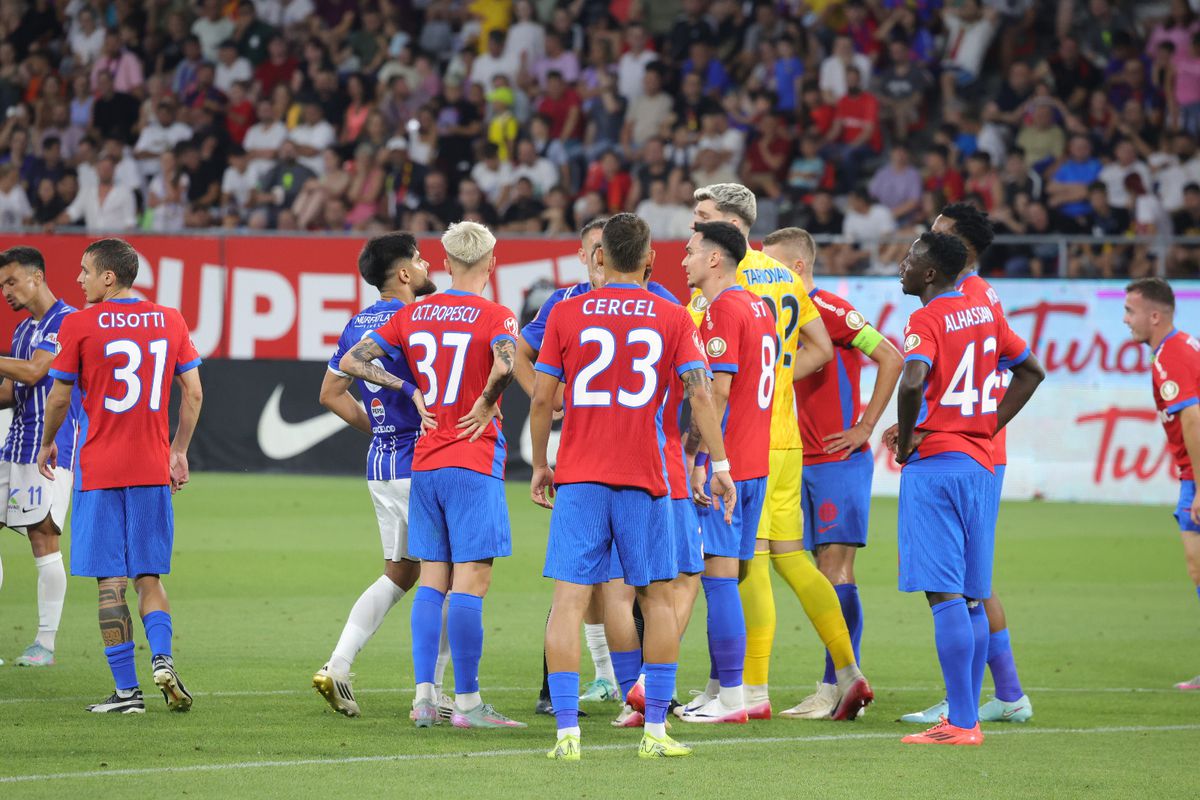 Ștefan Târnovanu, cartonaș roșu în FCSB - Farul