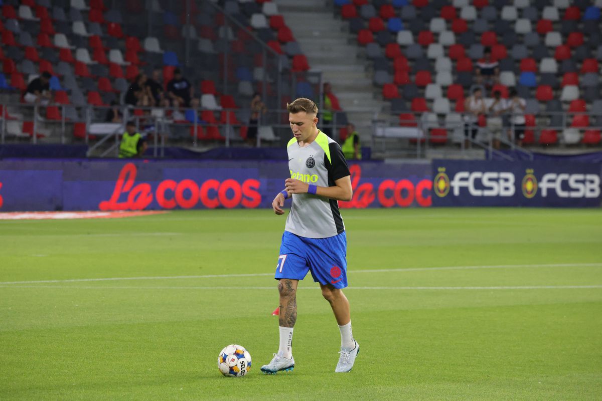 FCSB - Farul, imagini înainte de meci