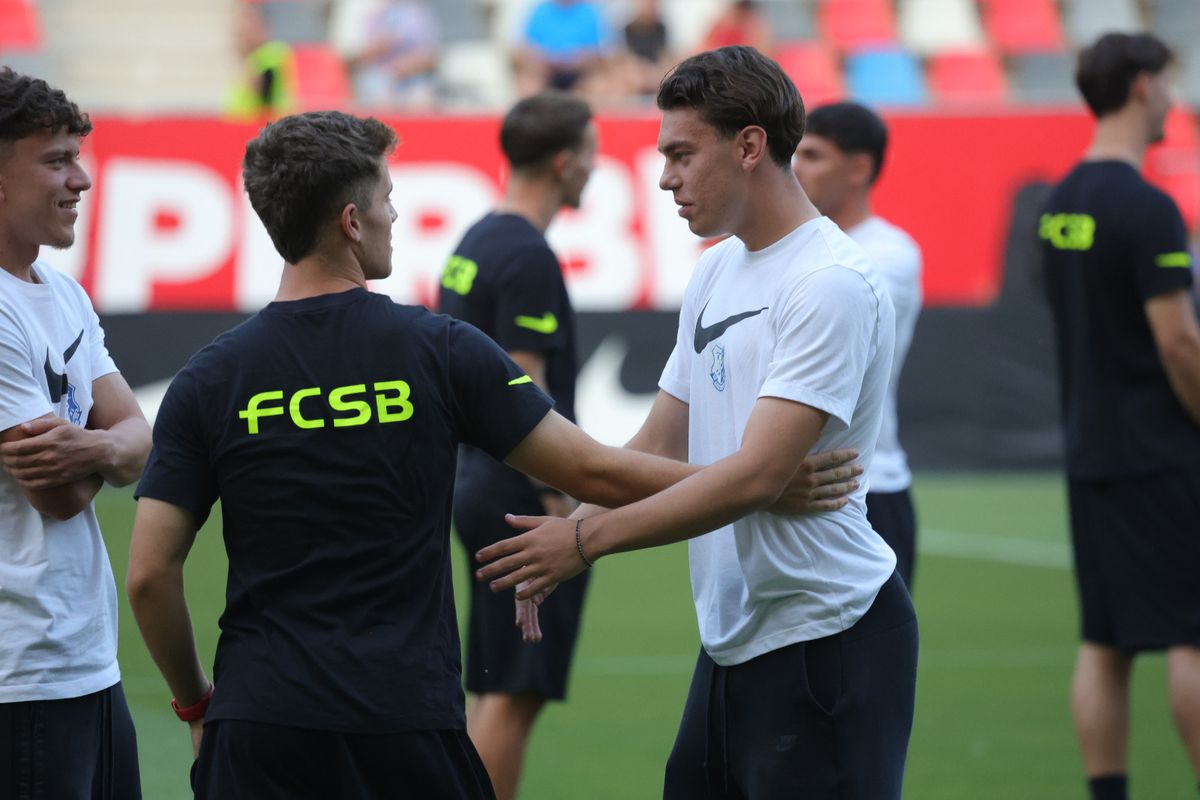 FCSB - Farul, imagini înainte de meci