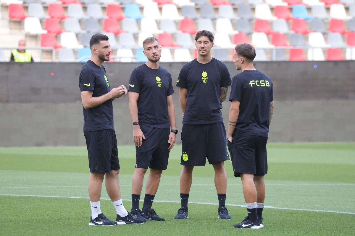FCSB - Farul, imagini înainte de meci