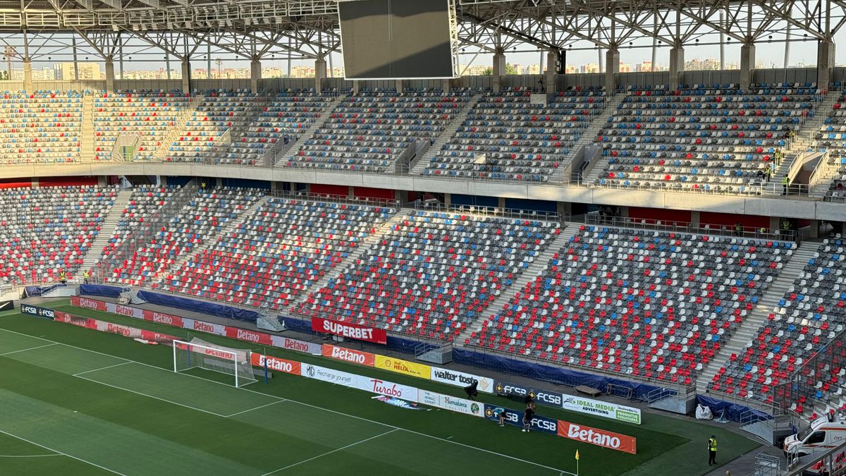 FCSB - Farul, imagini înainte de meci