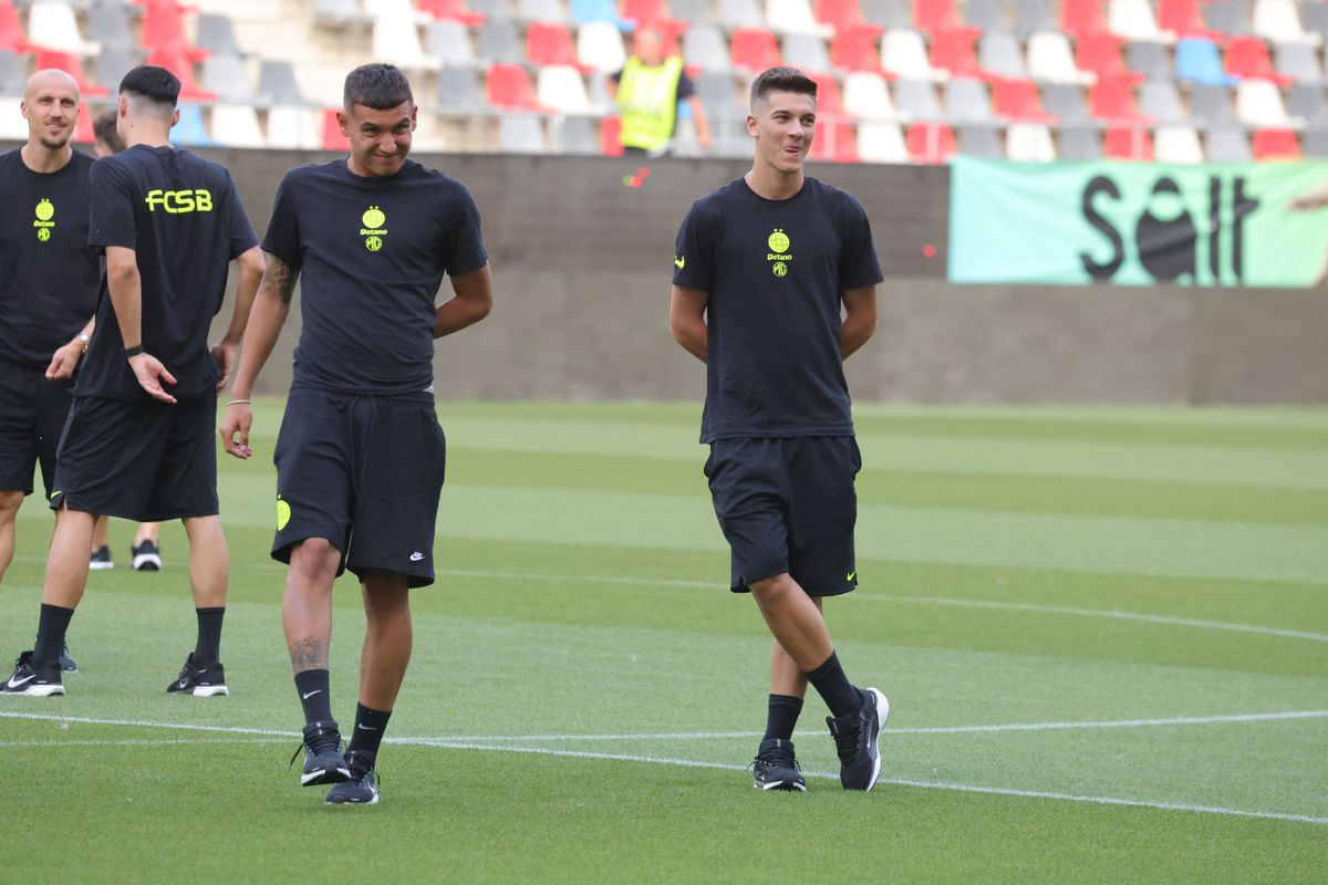 FCSB - Farul, imagini înainte de meci