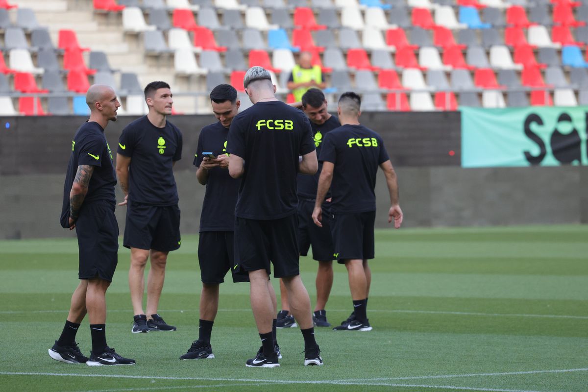 FCSB - Farul, imagini înainte de meci