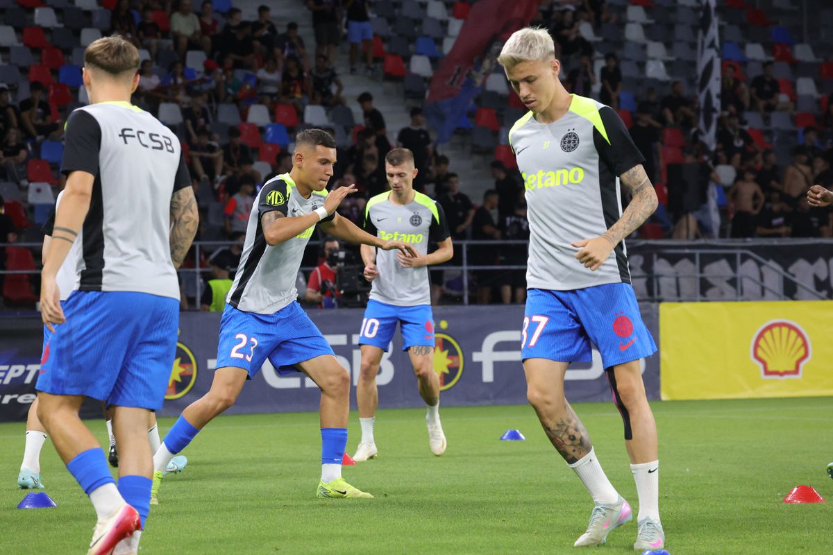 FCSB - Farul, imagini înainte de meci
