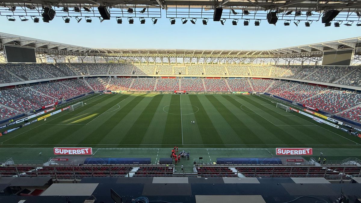 FCSB - Farul, imagini înainte de meci