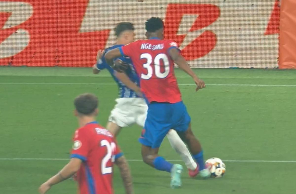 Penalty comis de Siyabonga Ngezana în FCSB - Farul