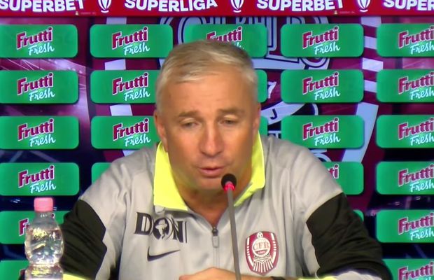 Dan Petrescu a vorbit despre transferul lui Marius Ștefănescu la CFR Cluj: „Ținând cont că Mohammed Kamara s-a accidentat...”