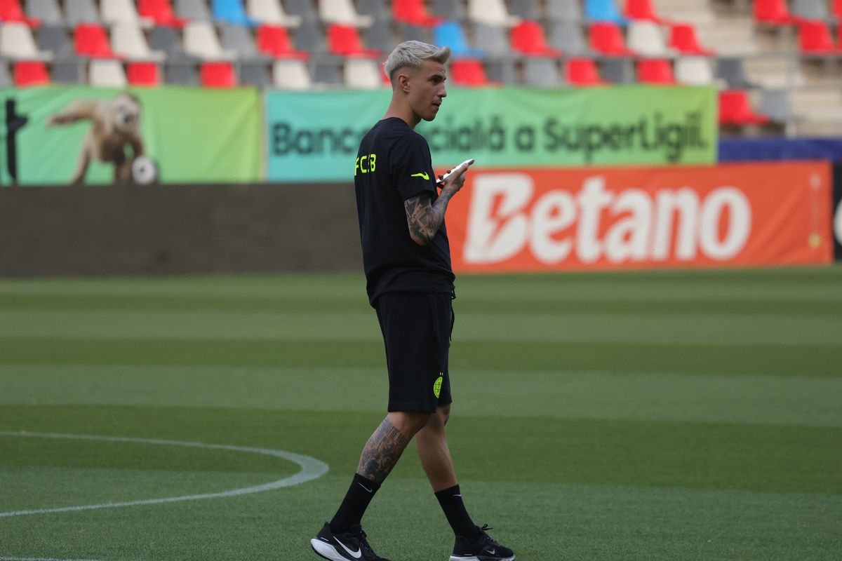 FCSB - Farul, imagini înainte de meci