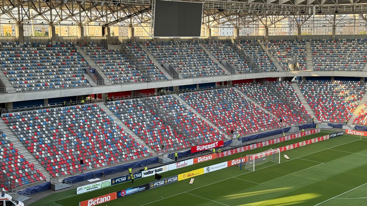 FCSB - Farul, imagini înainte de meci