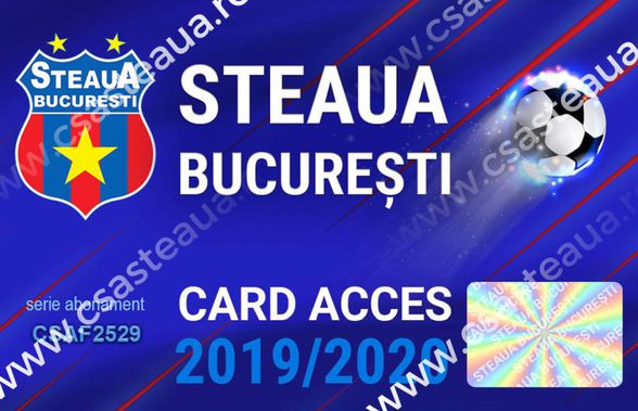 CSA Steaua pune în vânzare abonamentele pentru noul sezon » Estimarea îndrăzneață a oficialilor