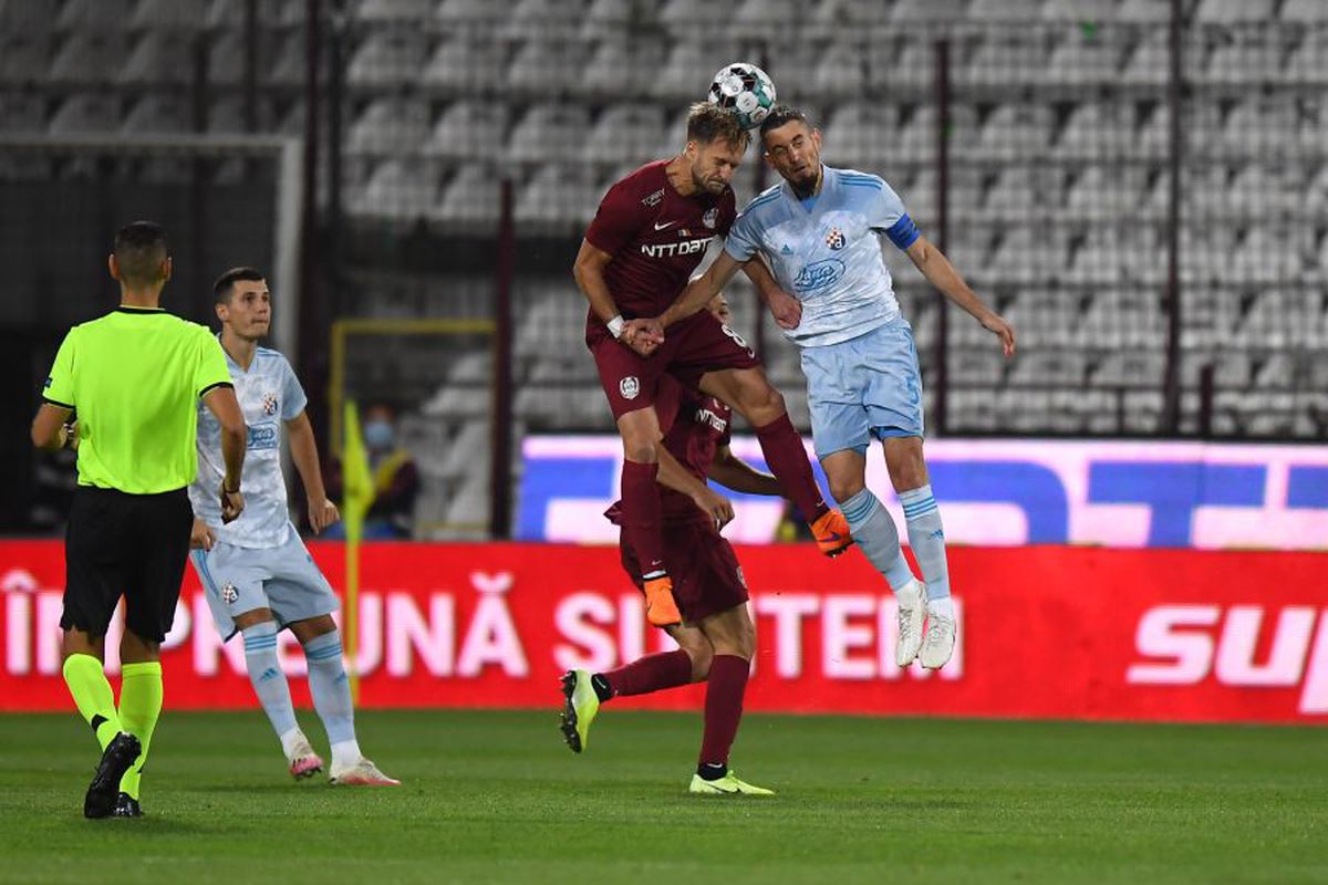CFR Cluj - Dinamo Zagreb 2-2 (5-6 la penalty-uri). Dan Petrescu, furios pe jucătorii fricoși: „Plec data viitoare! Doar ei au vrut să bată penalty-uri, restul au refuzat!”