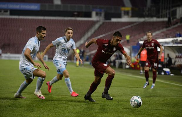CFR Cluj - Dinamo 2-2 (5-6 la penalty-uri). Mario Camora speră că UEFA va da o mână de ajutor: „Poate avem și noi noroc”