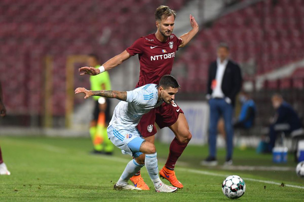 CFR Cluj - Dinamo Zagreb 2-2 (5-6 la penalty-uri). EXCLUSIV Pleacă de la CFR Cluj, după ce a ratat un penalty decisiv! Unde îl trimite Petrescu pe Golofca