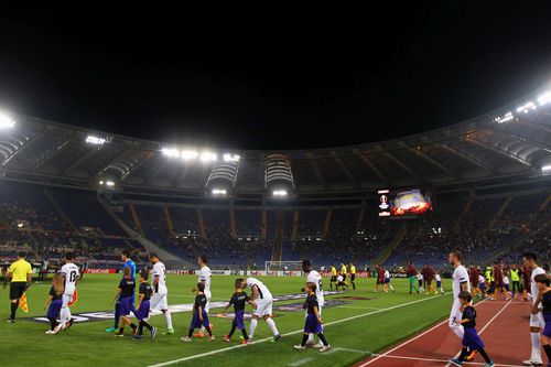 După 0-4 pe Olimpico, CFR Cluj i-a ținut piept Romei în retur / foto: Guliver/Getty Images