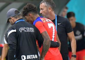 Coșmar! Lovitură brutală încasată de FCSB: Florinel Coman va sta cel puțin două luni și jumătate!