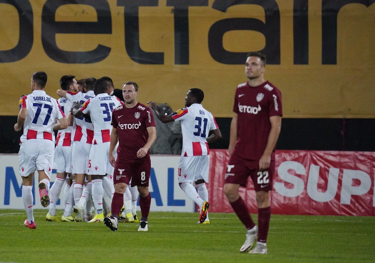 Notele ultimului meci condus de Marius Șumudică la CFR Cluj » Un jucător al campioanei României a primit 1