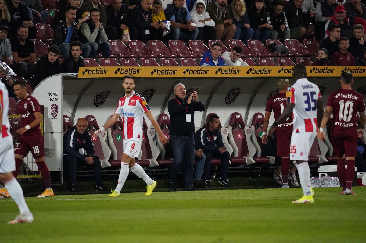 Marius Șumudică, bulversat după CFR - Steaua Roșie: „Nu știu ce să mai cred, mă aștept la orice. Nu mai depinde de mine” + Vestea care l-a surprins: „Da? Incredibil!”