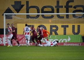 „Centralul” Michael Oliver i-a uluit pe ardeleni! Ce s-a întâmplat la faza penalty-ului din CFR Cluj - Steaua Roșie Belgrad
