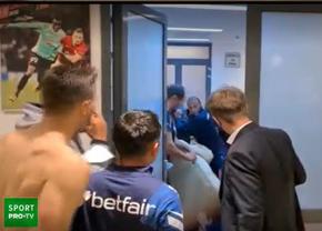 Scene halucinante după CFR Cluj - Steaua Roșie » Bătaie la vestiare: Marian Copilu, martor la evenimente
