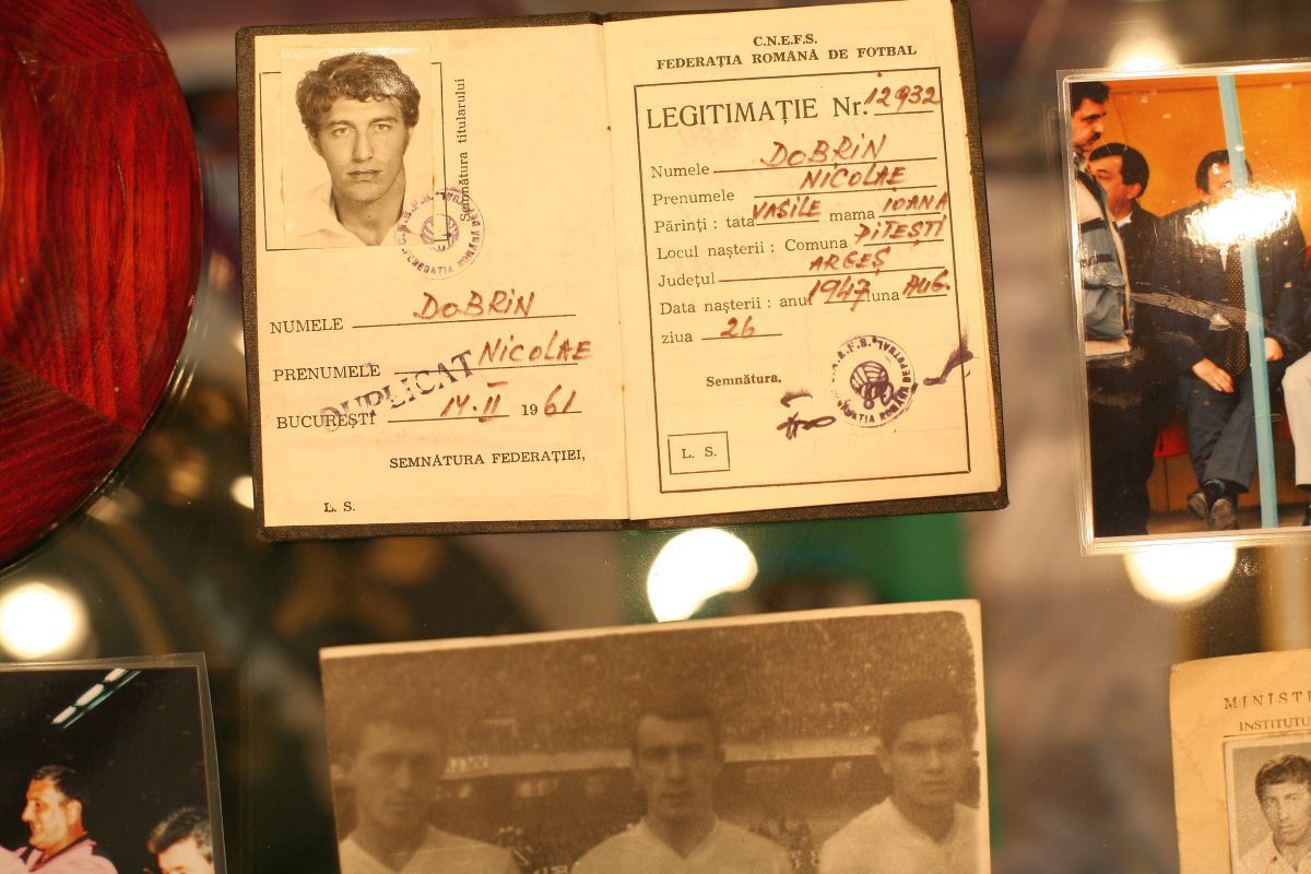 Nicolae Dobrin - Fotbalistul nepereche inventat pe «Maracana Piteștiului»