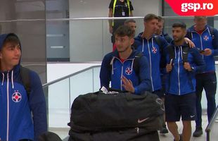 FCSB s-a întors în România, la doar câteva ore după succesul din Norvegia » Imaginile surprinse de GSP la aeroport: cine a trecut la „munca de jos”